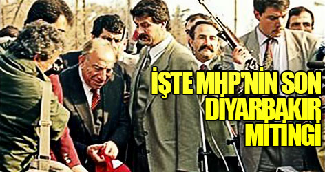 İşte MHP'nin son Diyarbakır mitingi