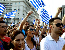 IMF'nin şartı Yunan'ı ayaklandırdı
