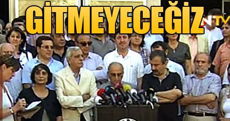 Blok vekilleri Meclis'e gitmeyecek!