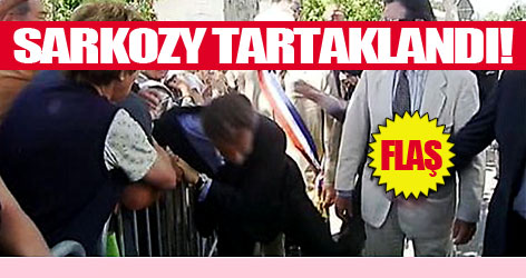Sarkozy tartaklandı!