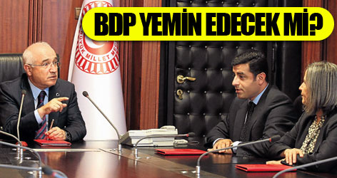 BDP yemin edecek mi?