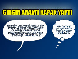 Gırgır Aram Tigran'ı kapak yaptı