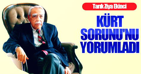 Ekinci 'Kürt Sorunu'nu yorumladı