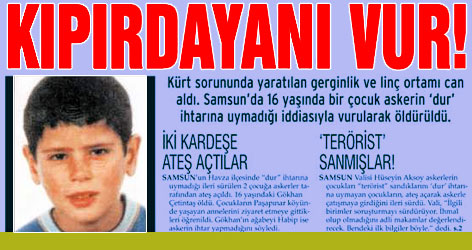 PKK'li sanıp öldürdüler!