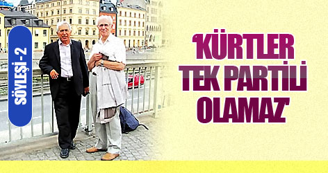 'Kürtler tek partili olamaz'