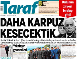 Taraf karpuzu sadece İstanbul'da kesti