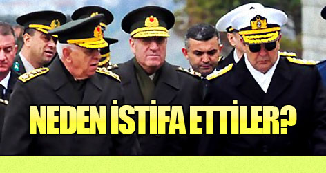 Neden istifa ettiler!