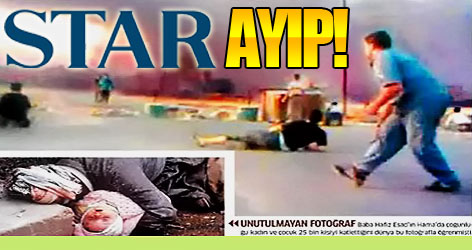 Star'dan Hama katliamına Halepçe ayıbı