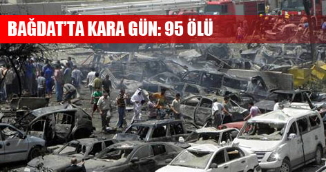 Bağdat'ta hedef bakanlıklar: 95 ölü