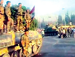 Suriye tankları Lübnan sınırında