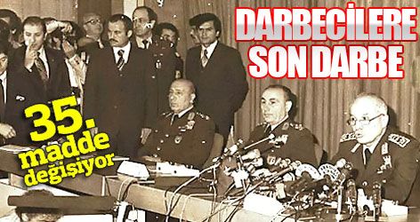 Darbecilere son darbe!