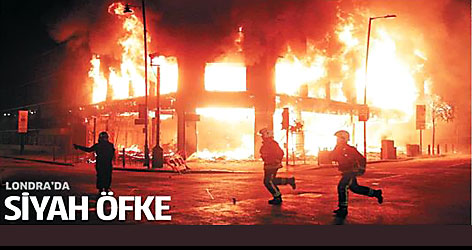 Londra'nın kuzeyinde ayaklanma!