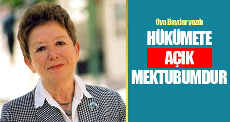 'Hükümete Açık Mektubumdur'