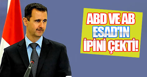 ABD ve AB 'Beşşar Esad'ın ipini çekti'