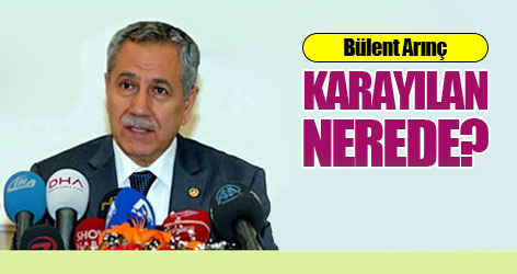 Arınç: Murat Karayılan nerede?