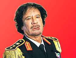 Kaddafi televizyona canlı bağlandı