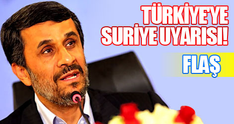 Türkiye'ye Suriye uyarısı!