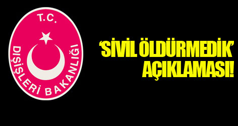 Dışişleri Bakanlığı'ndan 'Kandil' açıklaması