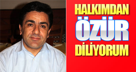BDP'li Yıldız:  Halkımdan özür diliyorum