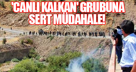 'Canlı Kalkanlara' müdahale