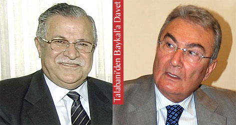 Talabani'den Baykal'a Davet