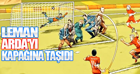 Leman Arda'yı kapağına taşıdı