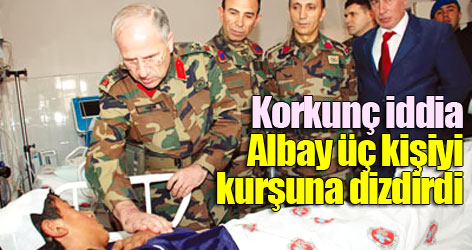 Korkunç iddia: Albay 3 kişiyi kurşuna dizdirdi