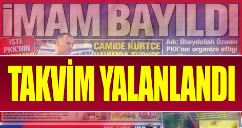 BDP'den 'imam' haberine tepki!