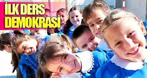 İlk ders demokrasi