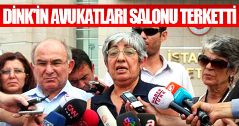 Hrant Dink'in avukatları mahkeme salonunu terketti