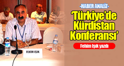Bir ilk: 'Türkiye’de Kürdistan Konferansı'