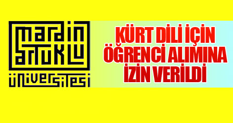 YÖK Kürt dili için öğrenci alımına izin verdi