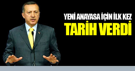 Erdoğan yeni Anayasa için ilk kez tarih verdi