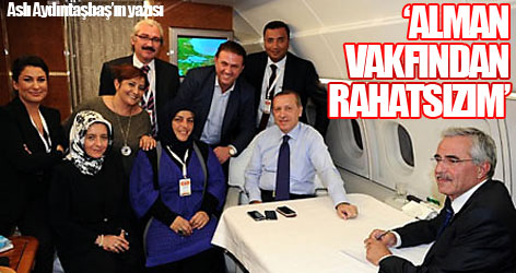 Erdoğan: Alman vakfından rahatsızım