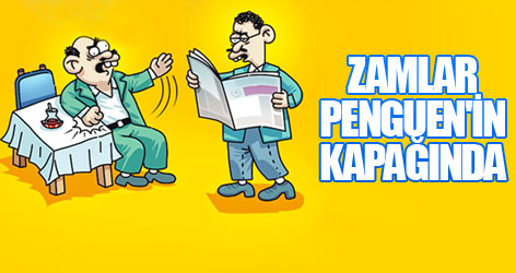 Zamlar Penguen'in kapağında