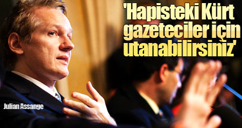 'Hapisteki Kürt gazeteciler için utanabilirsiniz'