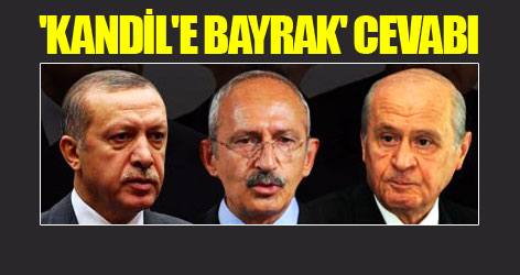 Erdoğan'dan Bahçeliye 'Kandil'e bayrak' cevabı