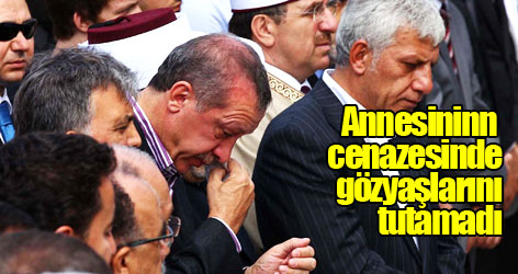 Erdoğan gözyaşlarını tutumadı