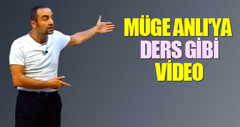 Müge Anlı'ya ders gibi video