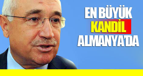 En büyük Kandil Almanya’da