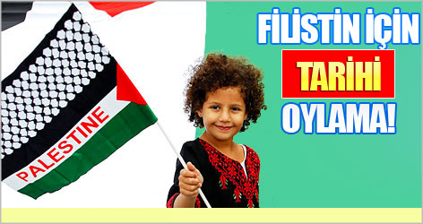 Filistin için tarihi oylama!
