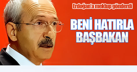 Beni hatırla Başbakan...