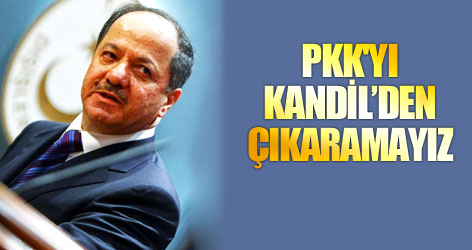 Barzani: PKK'yı Kandil’den çıkaramayız