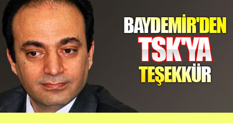 Osman Baydemir'den TSK'ya teşekkür
