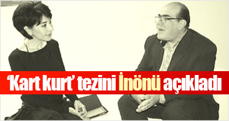 Mehmet Ö. Alkan: ‘Kart kurt’ tezini İnönü açıkladı