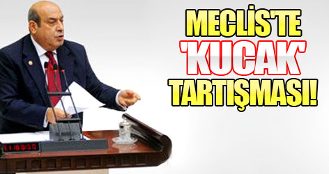 Meclis'te 'kucak' tartışması!