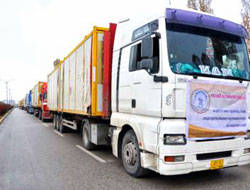 Federal Kürdistan'dan Van'a 113 Tır'lık yardım