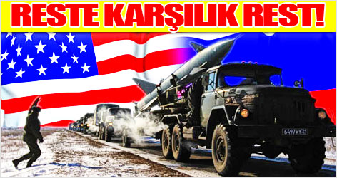 ABD, Rusya'nın restine restle karşılık verdi