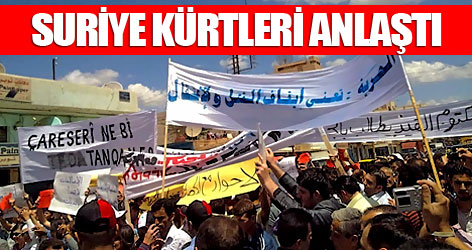 Suriye'de Kürtler ortak hareket edecek