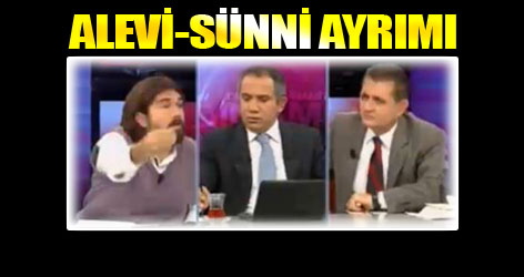 Canlı yayında Alevi-Sünni ayrımı!